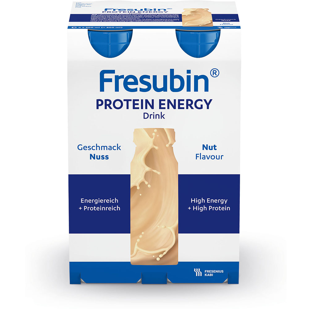 Abbildung 4er Paket Fresubin Protein Energy  Drink Nuss