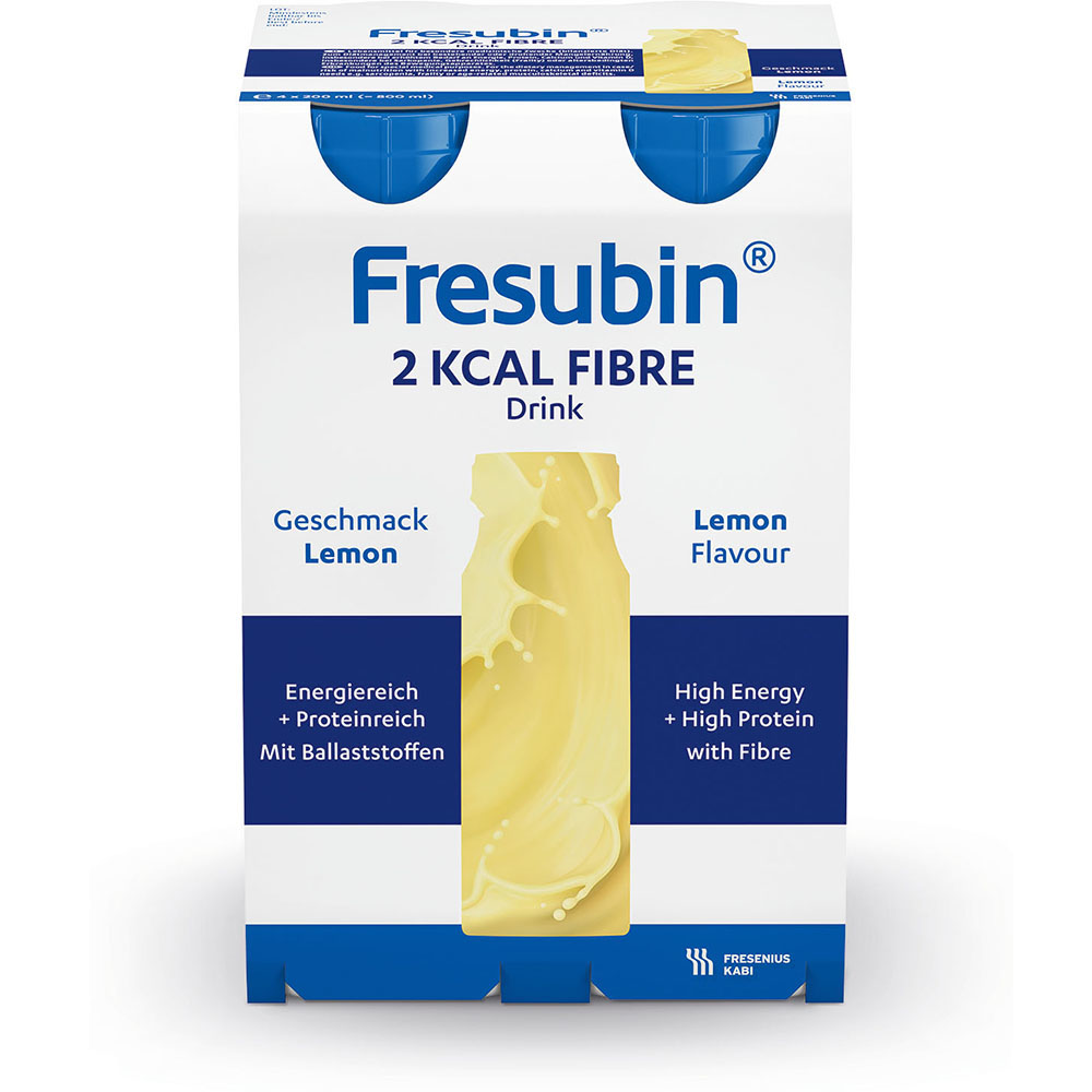 Abbildung 4er Paket Fresubin 2kcal Fibre Drink Lemon