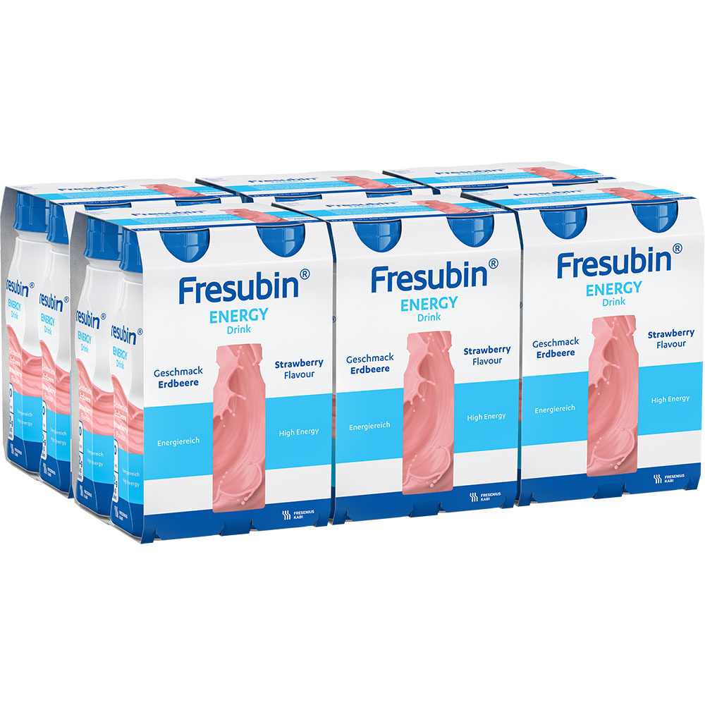 Fresubin ENERGY Drink, Erdbeere, 24 x 200 ml