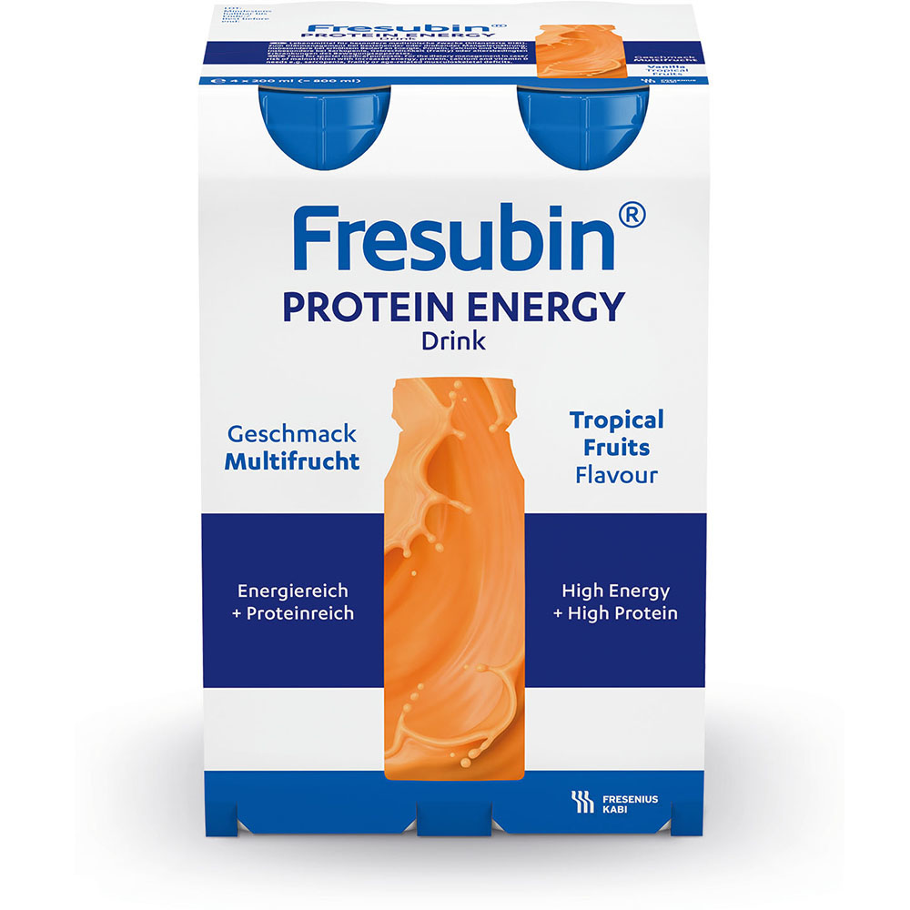Abbildung 4er Paker Fresubin Protein Energy Drink Multifrucht