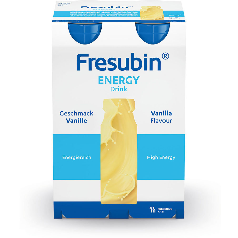 Abbildung 4er Paket Fresubin  Energy Drink Vanille