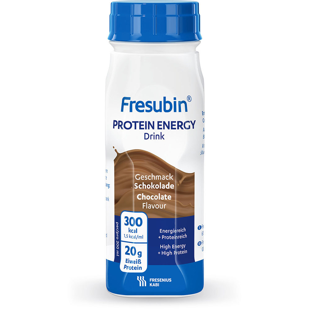 Abbildung Einzelflasche Fresubin Protein Energy Drink Schokolade