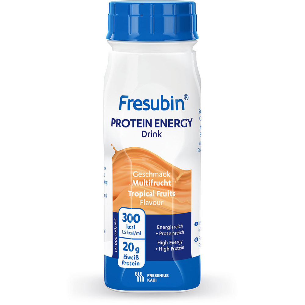 Abbildung Einzelflasche Fresubin Protein Drink Multifrucht