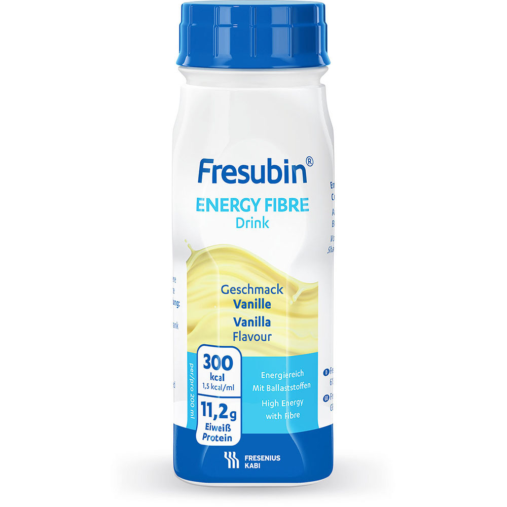 Abbildung Einzelflasche Fresubin Energy Fibre Drink Vanille